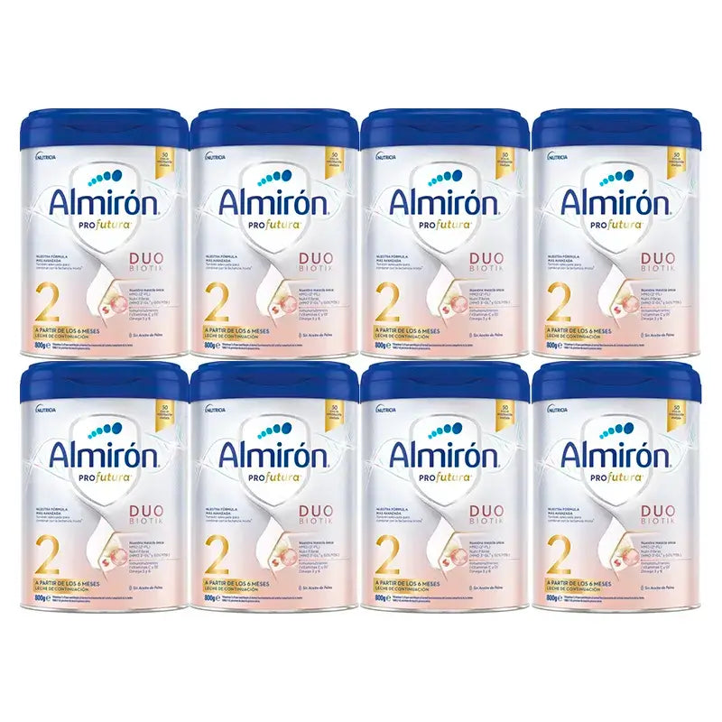Almirón Profutura Duobiotik 2, paquet de 8 x 800g
