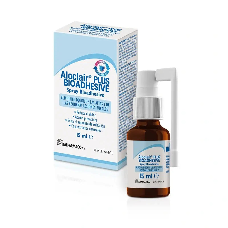 Aloclair Plus Bioadhesive Spray, 15 ml