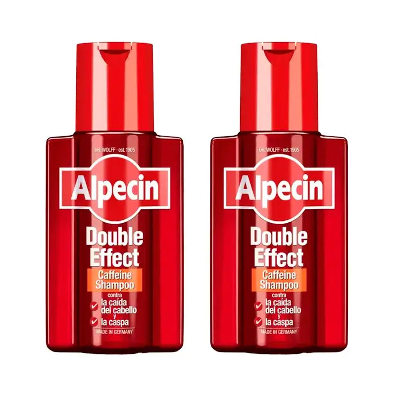Alpecin Double Effet, 2 X 200 Ml