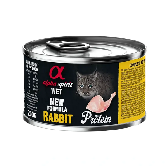 Alpha Spirit Feline Rabbit Tin Box 6X200Gr