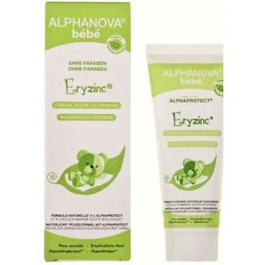 Alphanova Eryzinc Baby Diaper Cream 75Gr. Organic