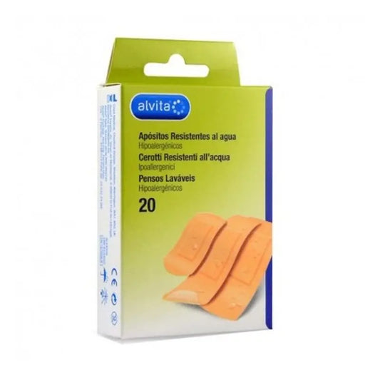 Alvita Water Resistant Dressings, 20 pcs.