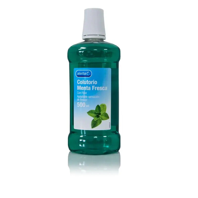 Alvita Fresh Mint Mouthwash, 500 ml