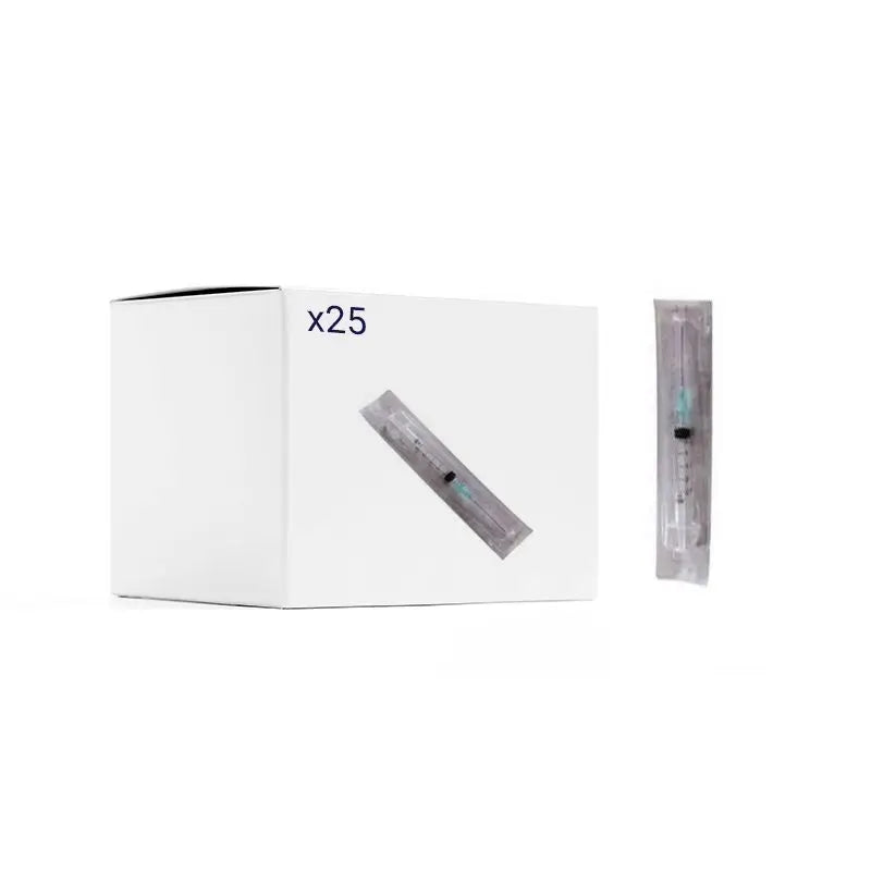Alvita Pack Seringue avec aiguille stérile 2,5 (0,8X40Mm), 25 Pcs.