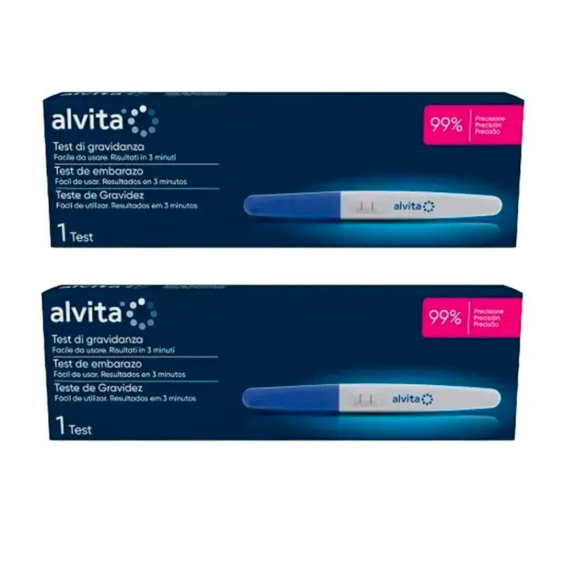 Alvita Pregnancy Test Pack 2 unités