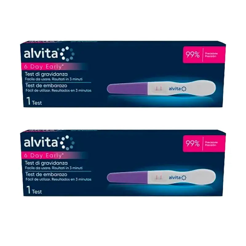 Alvita Ultrasensitive Pregnancy Test Pack 2 unités