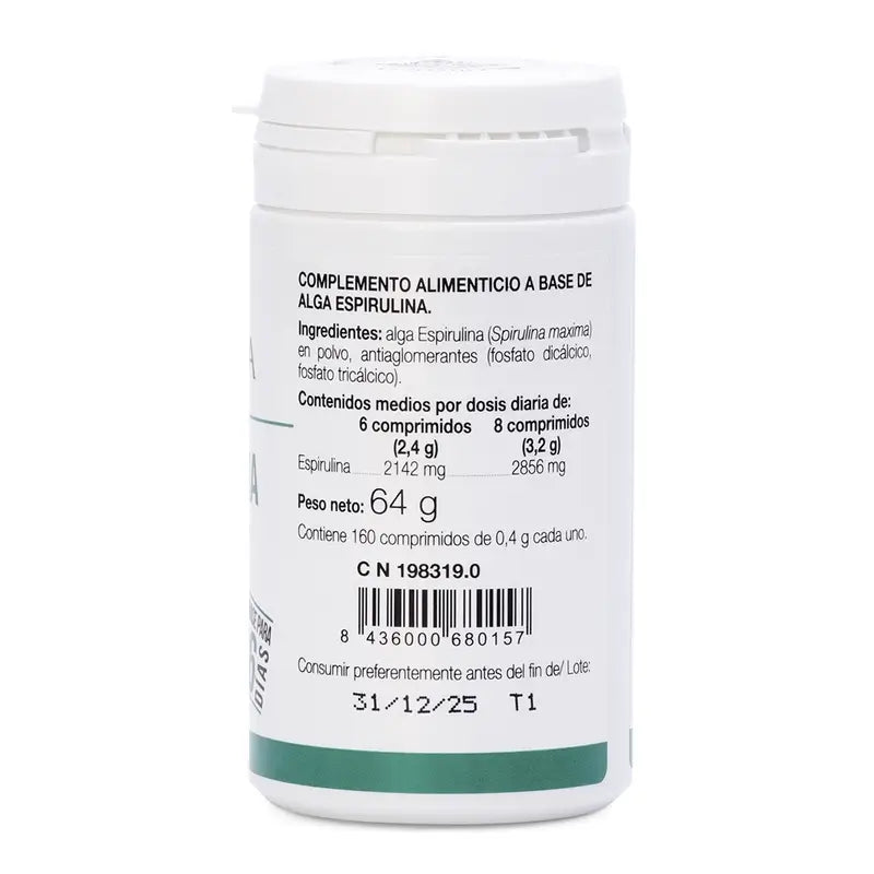 Ana Maria Lajusticia Spiruline, 160 comprimés