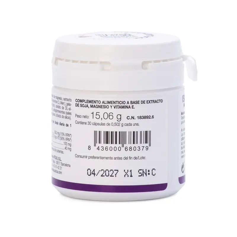 Ana Maria Lajusticia Isoflavones avec Magnésium + Vitamine E, 30 gélules