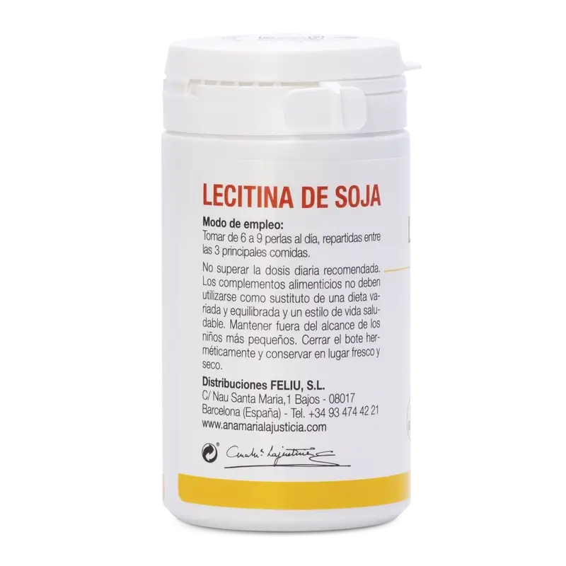 Ana Maria Lajusticia Lécithine de soja, 90 perles