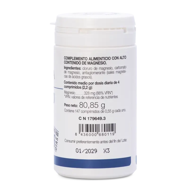 Ana Maria Lajusticia Chlorure de magnésium, 147 comprimés