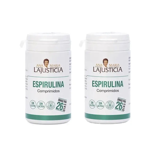 Ana Maria Lajusticia Spiruline, 2x160 comprimés