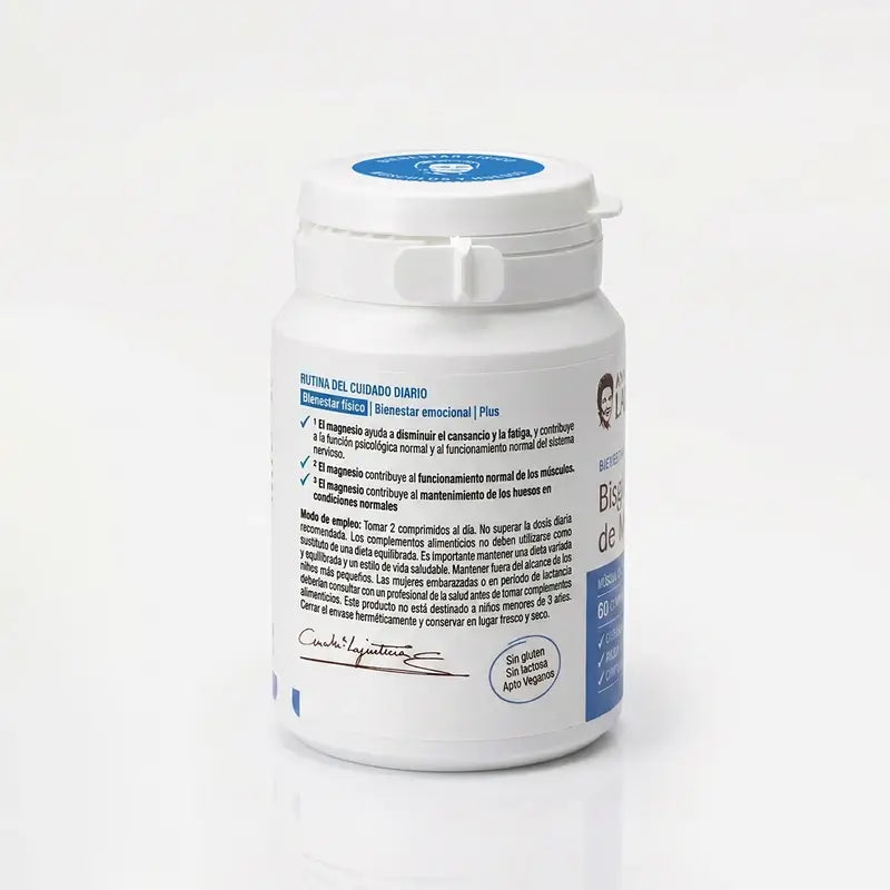 Anamarialajusticia Bisglycinate de magnésium, 60 comprimés