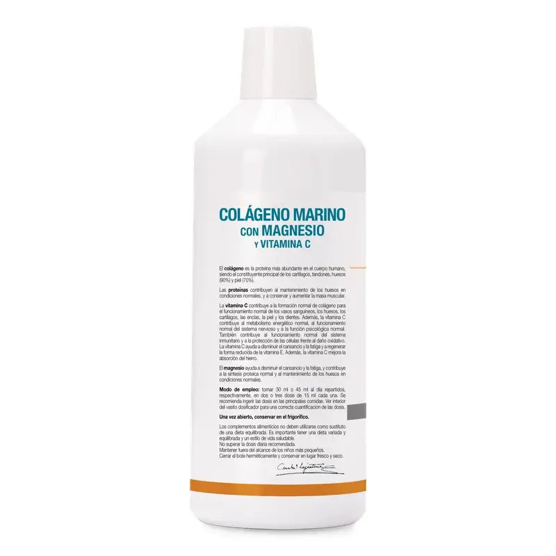 Anamarialajusticia Collagène marin au magnésium + vitamine C, 1 l