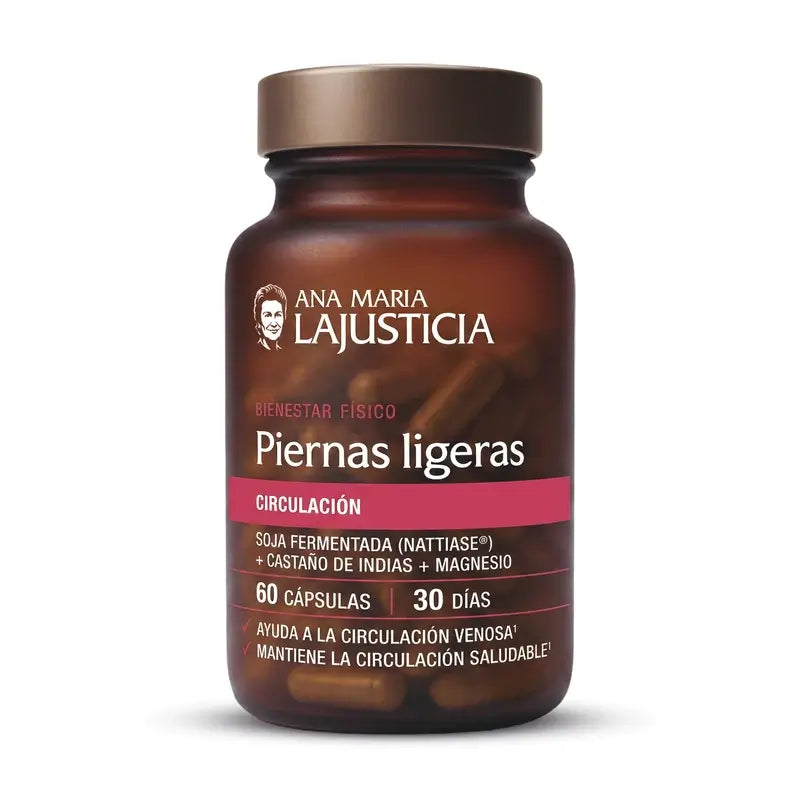 Anamarialajusticia « Jambes légères », 60 gélules