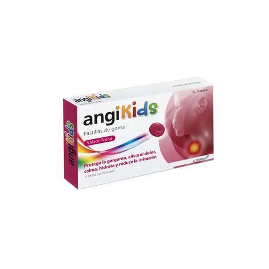 Angikids Fraise 15 gommes