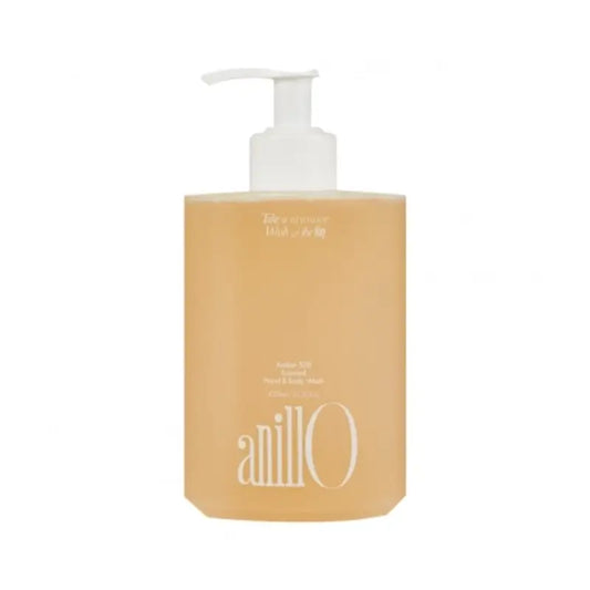 Amber Ring 528 Gel lavant parfumé pour les mains et le corps, 450 ml
