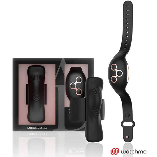 Anne´S Desire Placer De Panty Tecnología Watchme Negro/Oro