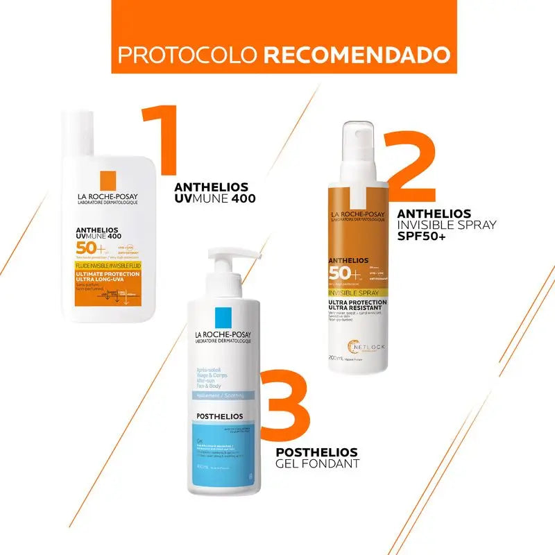 La Roche-Posay Anthelios Uv-Mune 400 Fluide Invisible SPF50+ 50 ml