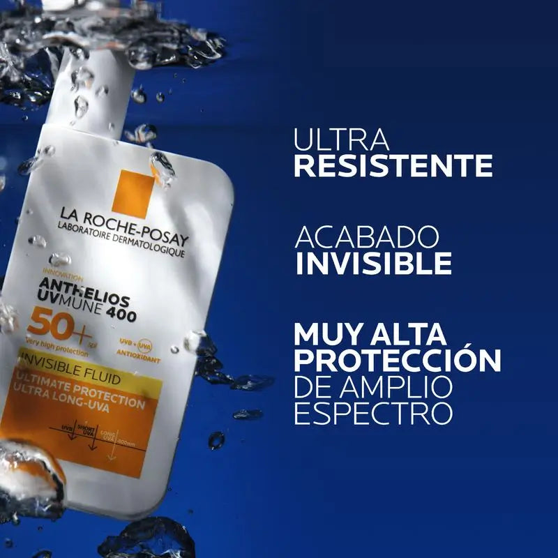 La Roche-Posay Anthelios Uv-Mune 400 Fluide Invisible SPF50+ 50 ml