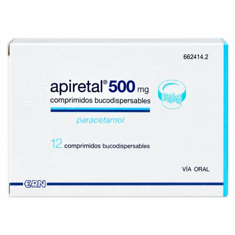 Apiretal 500 mg 12 comprimés orodispersibles