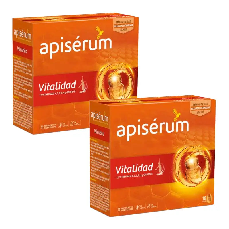 ApiSérum Duplo Vitalité 2 x 18 Flacons