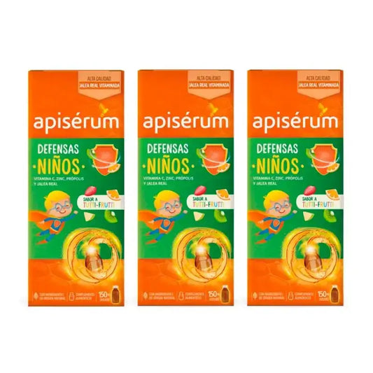 ApiSérum Triplo Défenses Enfants - Gelée Royale 3 x 150ml