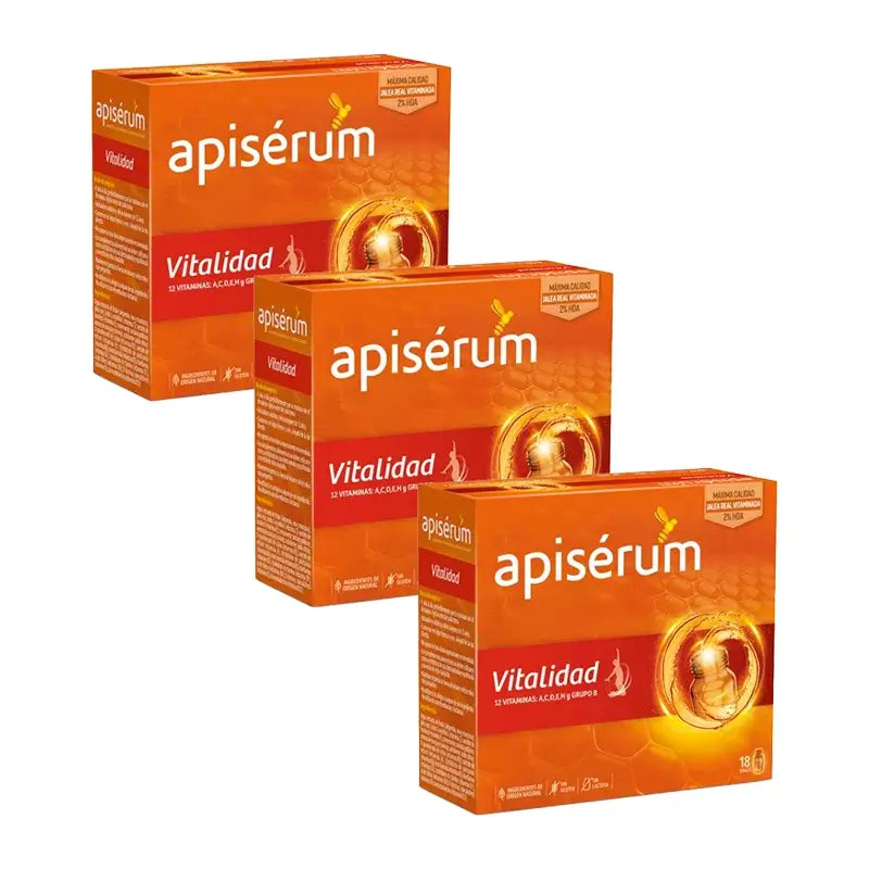 ApiSérum Triplo Vitalité 3 x 18 Ampoules