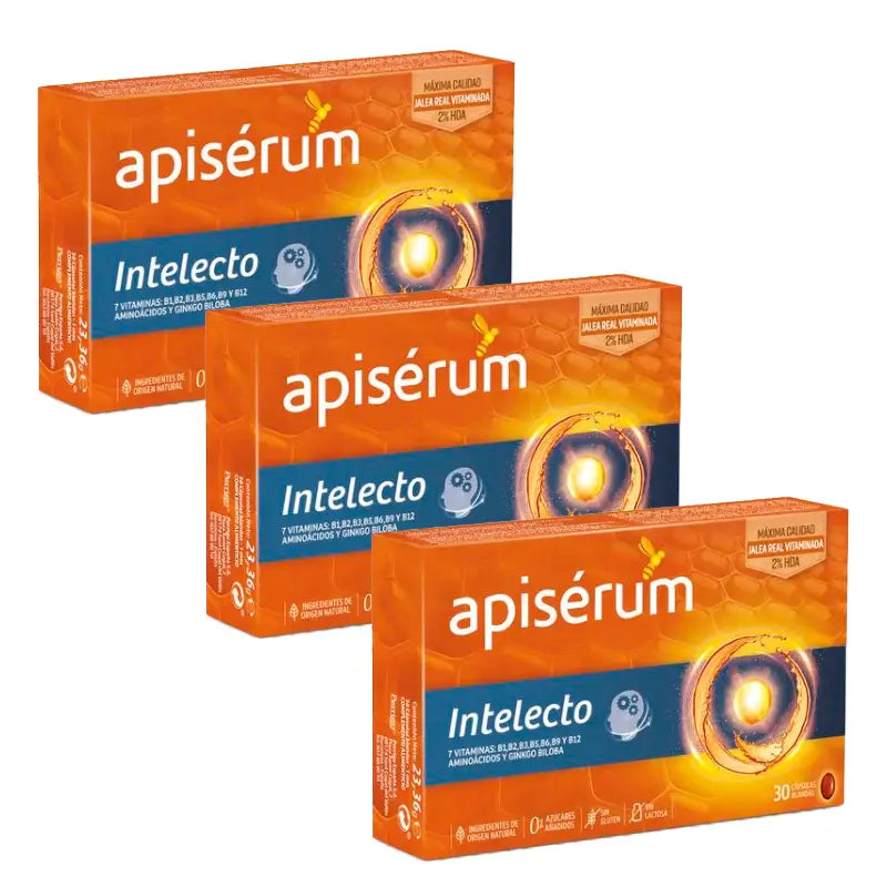 ApiserumTriplo Intellect 3 x 30 gélules