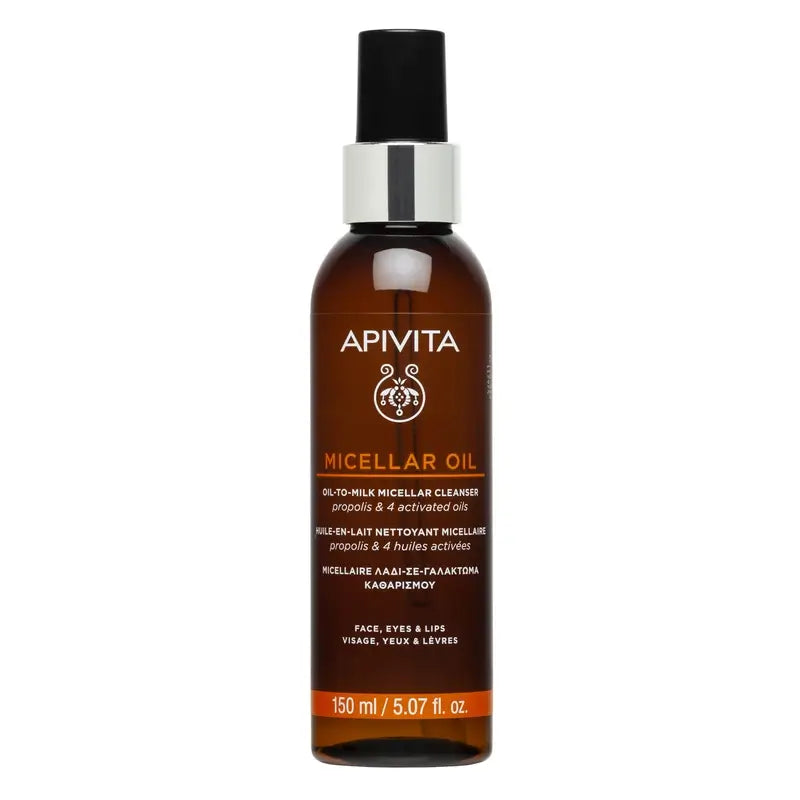 Apivita Huile nettoyante micellaire, 150 ml