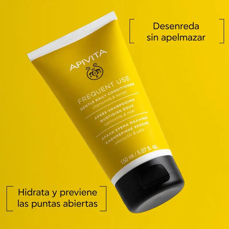 APIVITA Après-shampooing doux de tous les jours à la camomille et au miel 150 ml