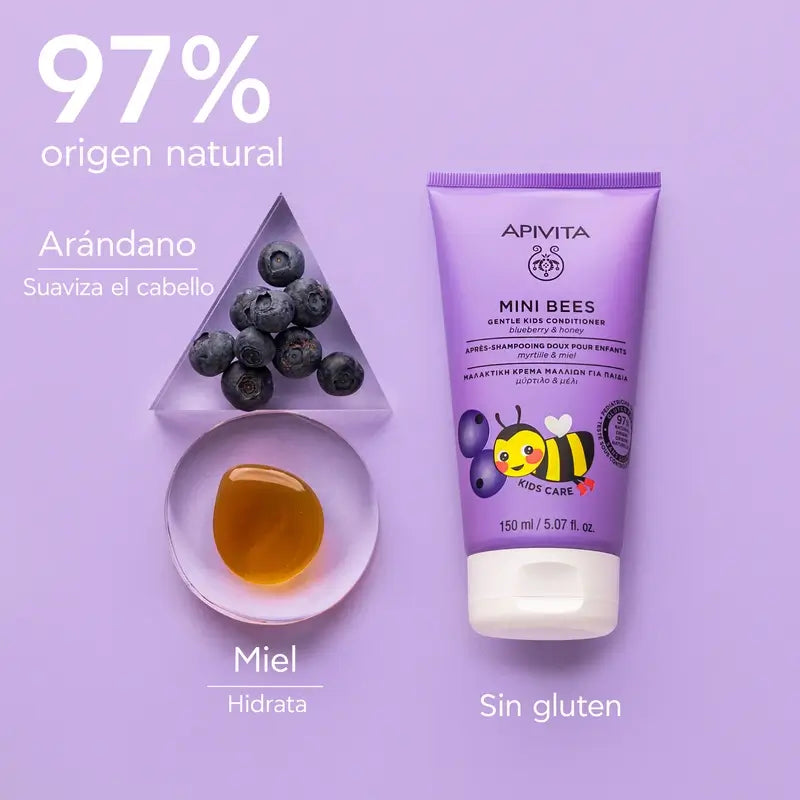APIVITA Après-shampooing doux pour enfants, 150 ml