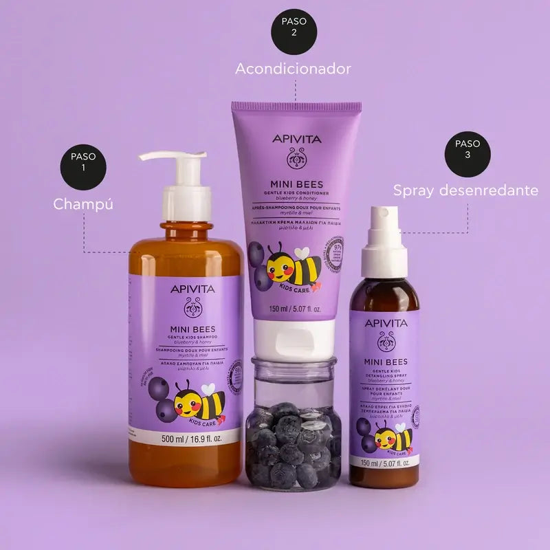 APIVITA Après-shampooing doux pour enfants, 150 ml