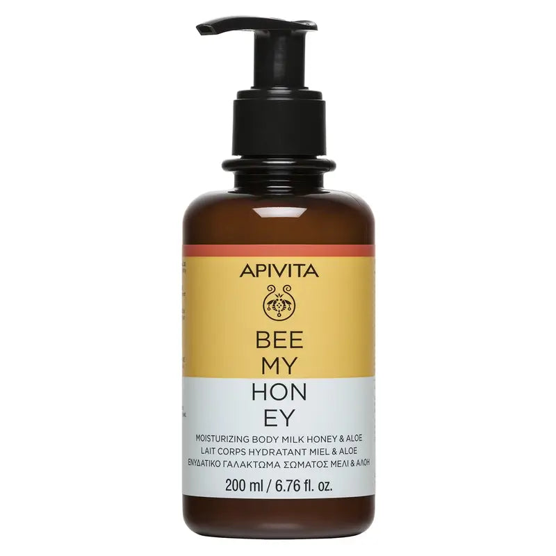 Apivita Bee My Honey Body Milk With Honey And Aloe , 200 ml