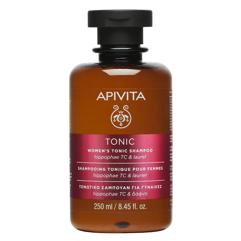 APIVITA Women's Toning Shampoo for Hair Loss with Sea Buckthorn & Laurel 250 ml