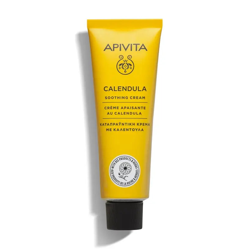 Apivita Crèmes apaisantes à base de plantes et de calendula, 50 ml