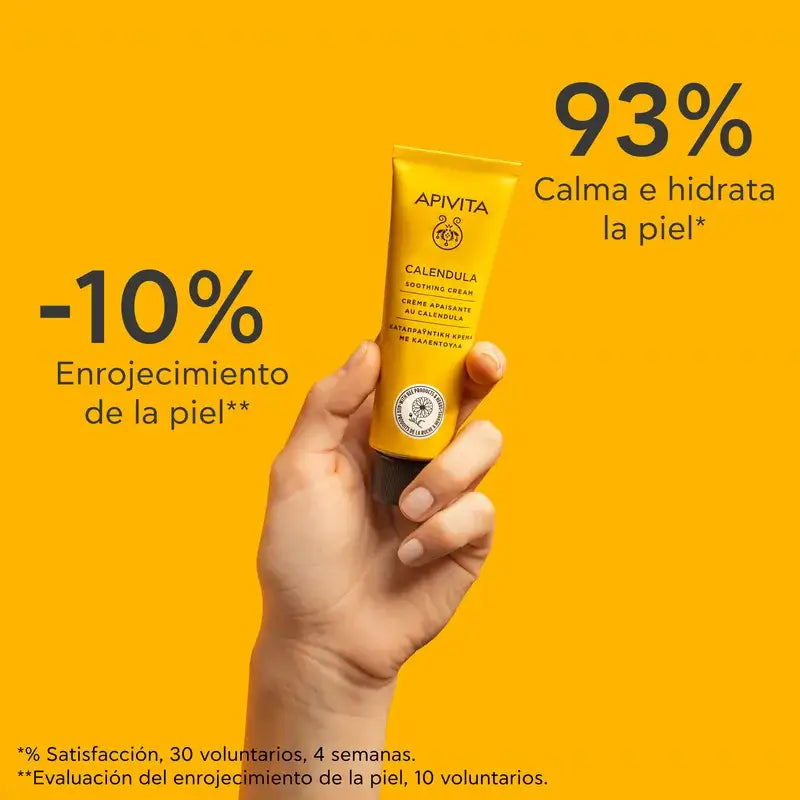Apivita Crèmes apaisantes à base de plantes et de calendula, 50 ml