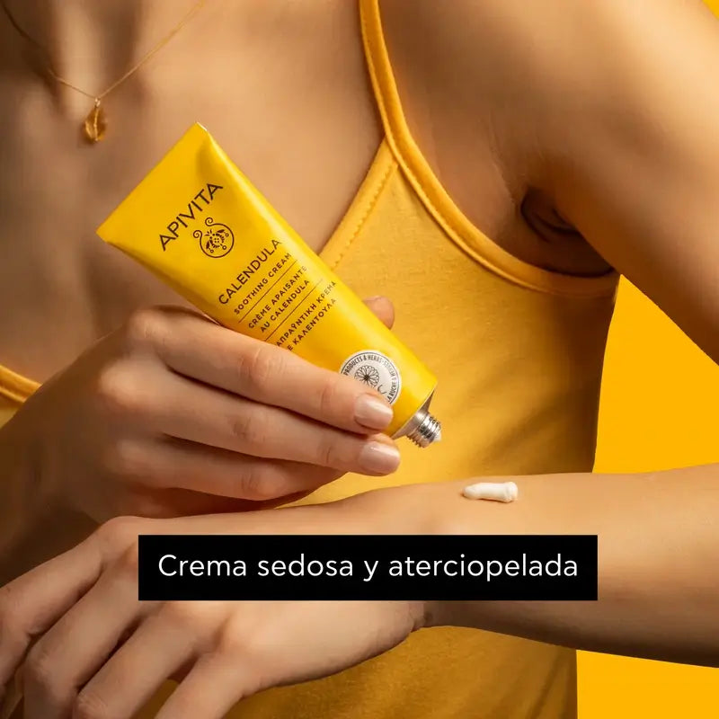 Apivita Crèmes apaisantes à base de plantes et de calendula, 50 ml