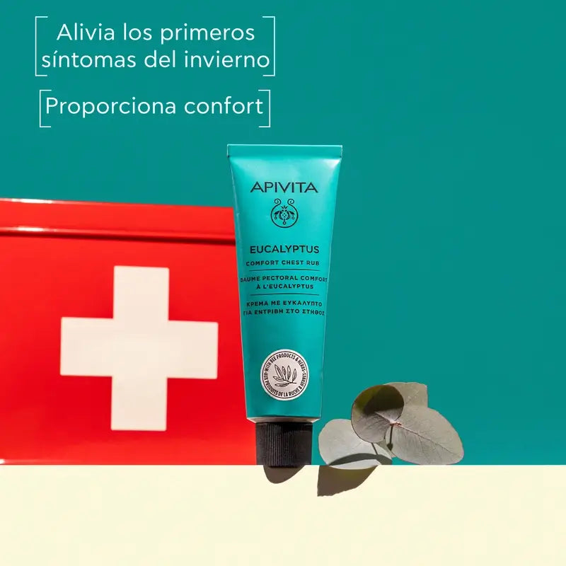 Apivita Crèmes à base de plantes : pommade apaisante à l'eucalyptus, 50 ml