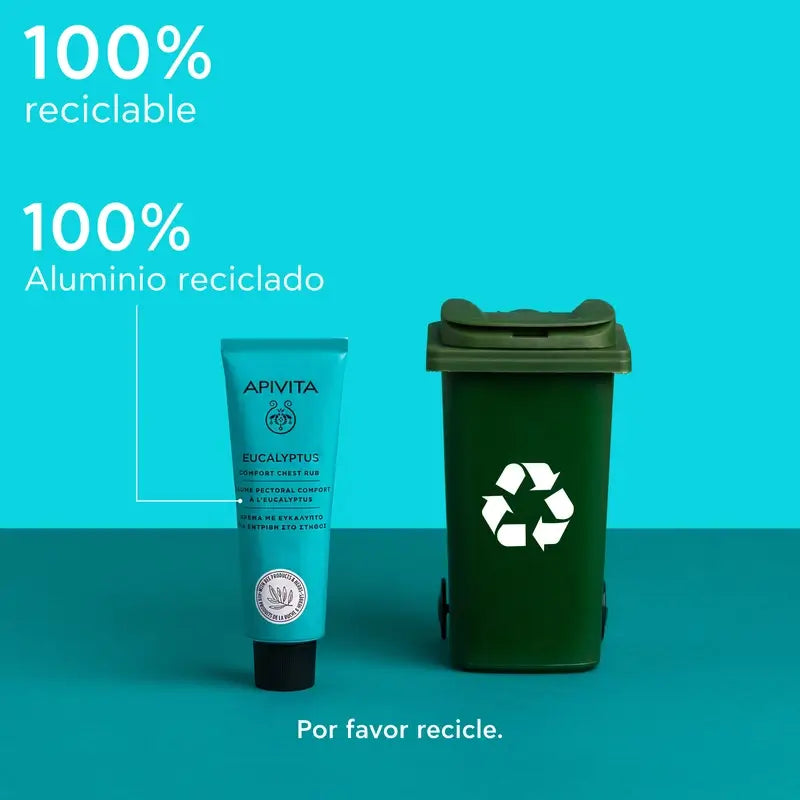 Apivita Crèmes à base de plantes : pommade apaisante à l'eucalyptus, 50 ml