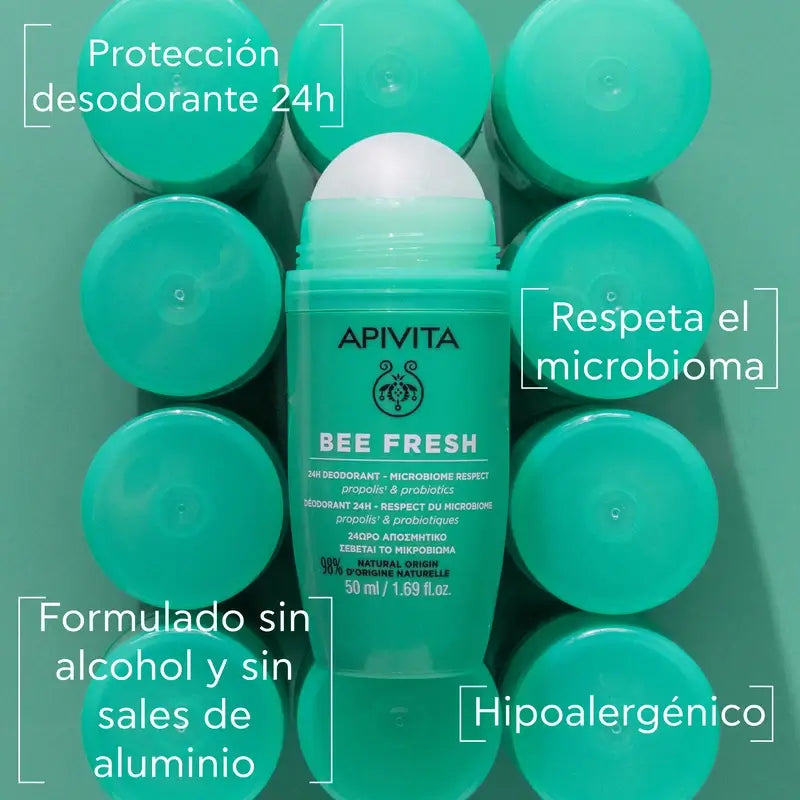 APIVITA Déodorant à bille Bee Fresh