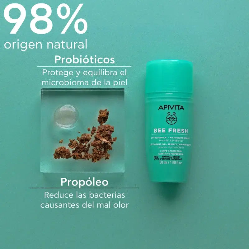 APIVITA Déodorant à bille Bee Fresh