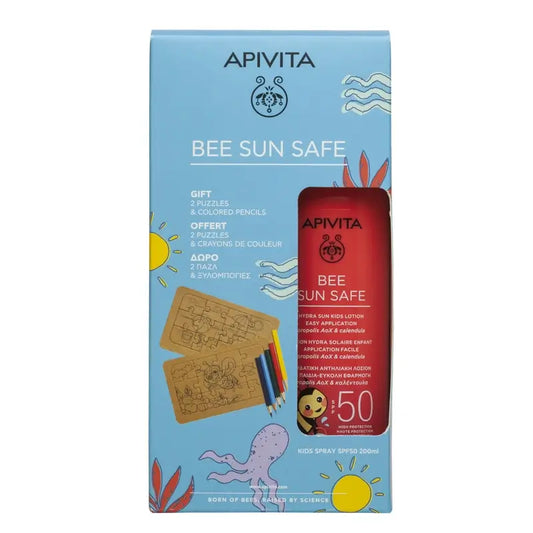 Apivita Hydra Sun Spray pour enfants Spf50 + cadeau gratuit