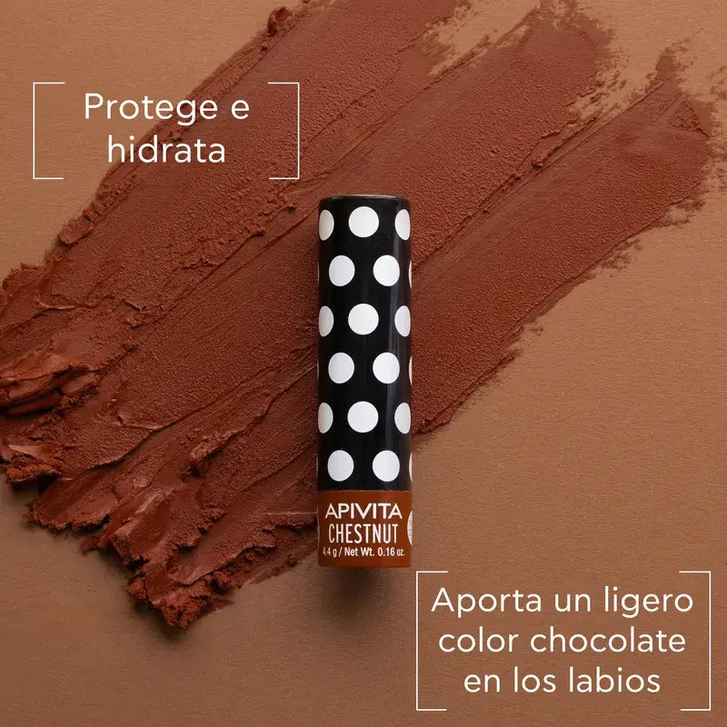 APIVITA Baume à lèvres coloré à la châtaigne 4.4g