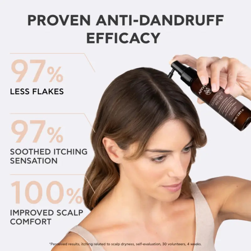 Apivita Lotion dermatologique apaisante instantanée pour le cuir chevelu, 100 ml