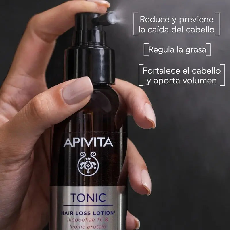 APIVITA Lotion contre la chute des cheveux avec Hippophae Tc et protéines de lupin