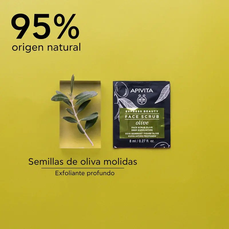 APIVITA Express Beauty Crème exfoliante en profondeur à l'olive