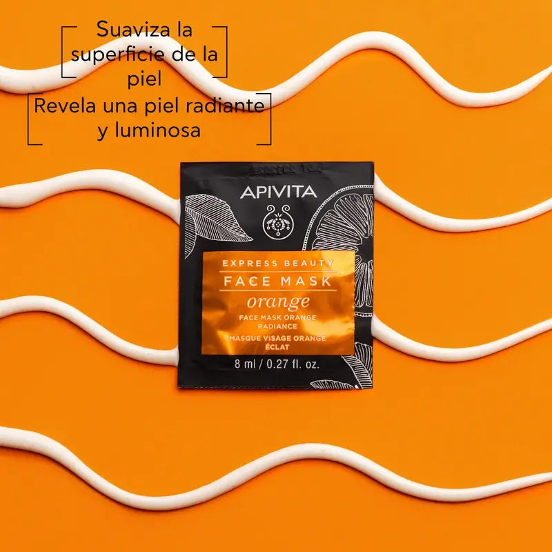 APIVITA Express Beauty Masque revitalisant à l'orange