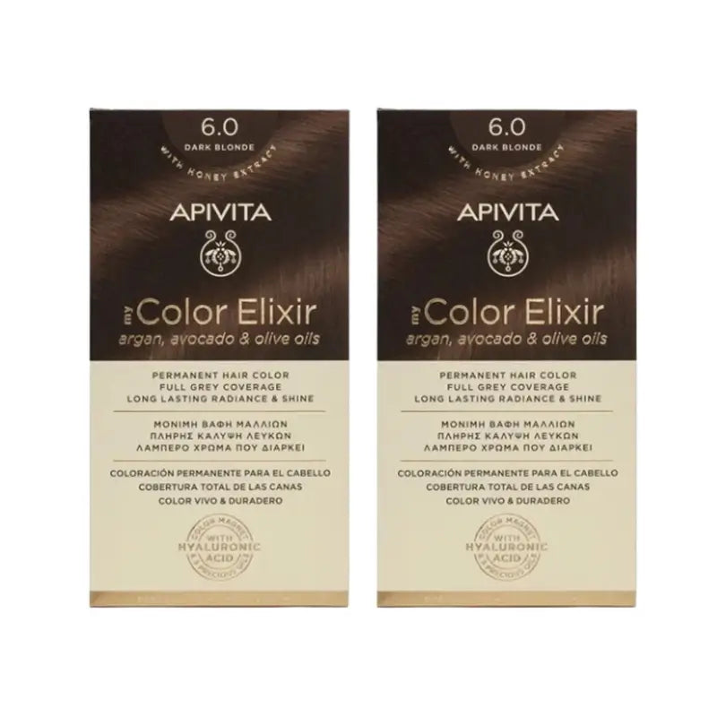 Apivita My Color Elixir N6.0 Duplo, 2 unités