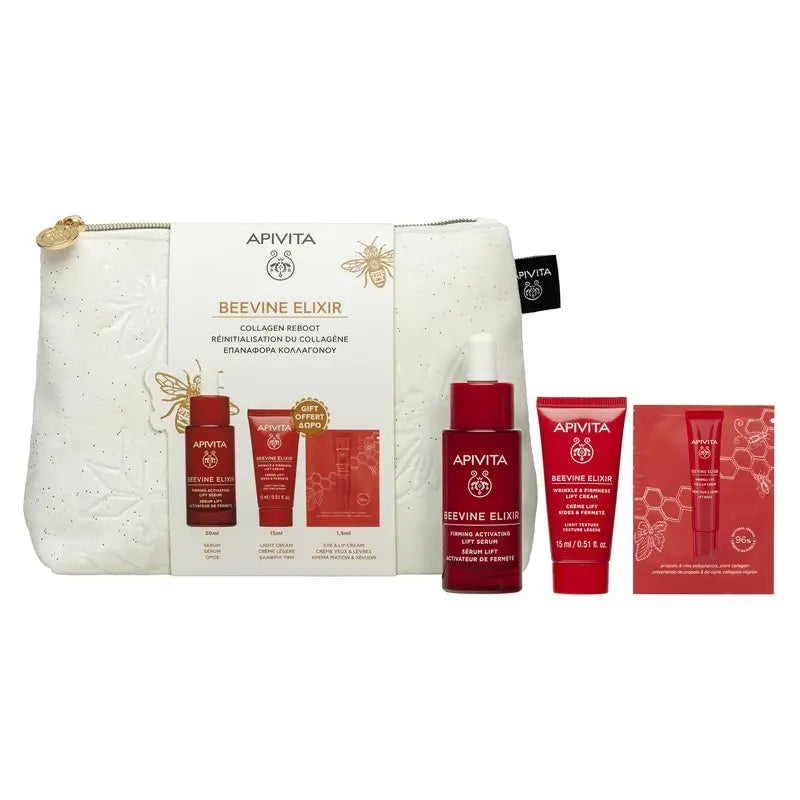 Apivita Promo Beevine Elixir Lift Serum Firming Activator, 30Ml + Gift Light Cream 15Ml + Eye Contour 1,5Ml