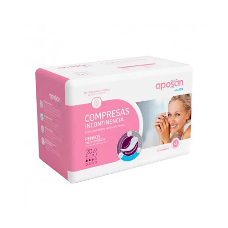 Aposan Incontinence Pads 20 units